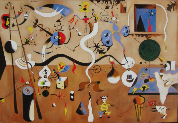 El Carnaval de Arlequín, Joan Miró (1925).